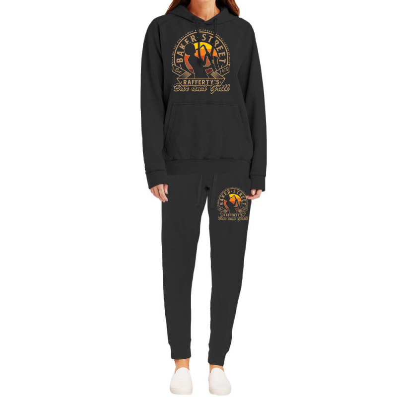 Baker Street Bar And Grill Raffertys Hoodie & Jogger Set | Artistshot