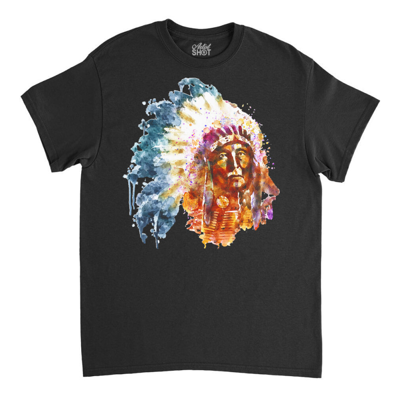 Native American Chief T  Shirt Native American Chief T  Shirt Classic T-shirt | Artistshot