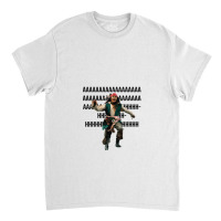 Jack Sparrow Running Away Classic T-shirt | Artistshot