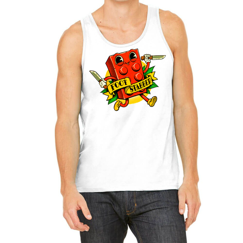 Foot Stabber Vintage Cartoon Tank Top | Artistshot