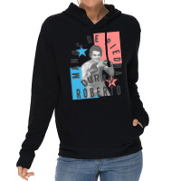 «manos De Piedra» Roberto Duran Lightweight Hoodie | Artistshot