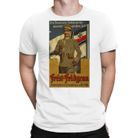 German Army Officer Holding A Glass Of Sekt T-shirt | Artistshot