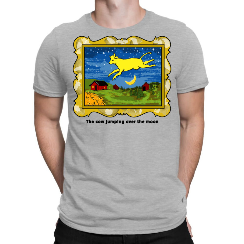 Goodnight Moon The Cow Jumping Over The Moon T-shirt | Artistshot