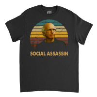 Vintage Retro Tv Show Vintage Curb Art Your Enthusiasm Films Social As Classic T-shirt | Artistshot