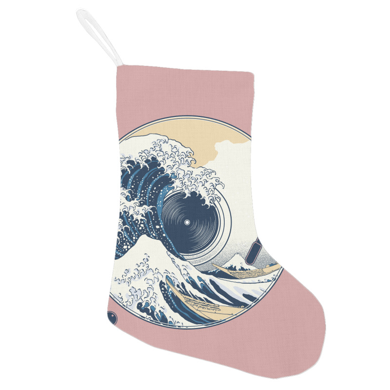 The Great Wave Off Sound Holiday Stocking | Artistshot