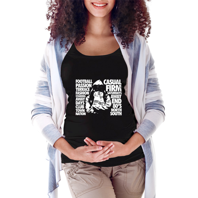 Casual Culture Football Terrace Maternity Scoop Neck T-shirt by mochsholeh | Artistshot