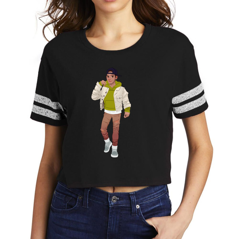 Dressed To Thrill 1 Scorecard Crop Tee by LynnetteMichele | Artistshot