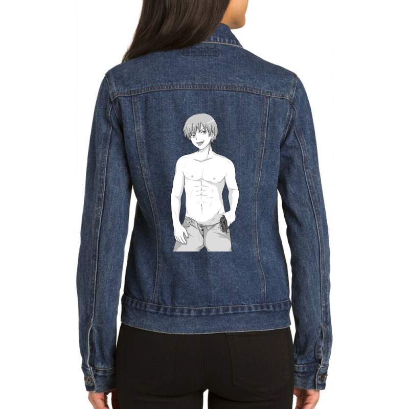 Karma Akabane Sexy 2 Ladies Denim Jacket by CathyCooney | Artistshot