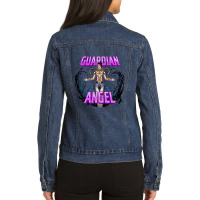 Apex Legends Holospray Catalyst Guardian Angel Ladies Denim Jacket | Artistshot