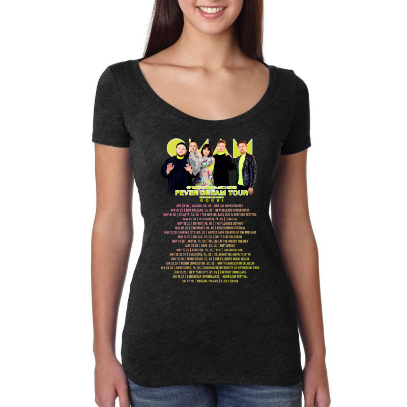 New Oman Of Monsters And Men Gordi Fever Dream Tour Back Women's Triblend Scoop T-shirt by okahokaliana | Artistshot