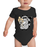 Hot Trend Mushy Raccoon Baby Bodysuit | Artistshot