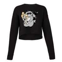 Hot Trend Mushy Raccoon Cropped Sweater | Artistshot