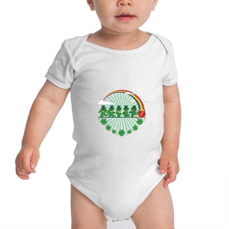 Grateful Green Baby Bodysuit | Artistshot