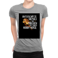 Hobby Horse Hobby Horse Hobby Horsing Horse Poster Boy Quote Ladies Fitted T-shirt | Artistshot