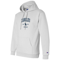 Canalou Missouri Mo Vintage Athletic Navy Sports Design Champion Hoodie | Artistshot