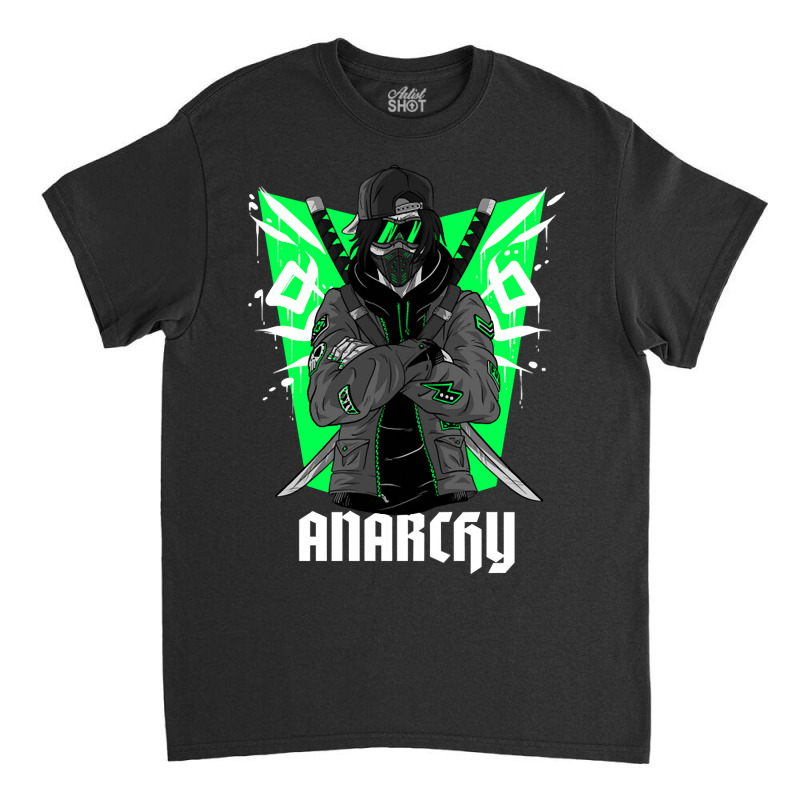 Limited Edition Ninja Warrior Anarchy Classic T-shirt by macklinsampson | Artistshot