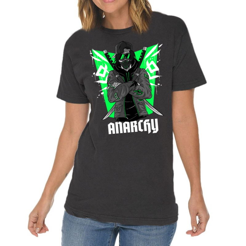 Limited Edition Ninja Warrior Anarchy Vintage T-Shirt by macklinsampson | Artistshot