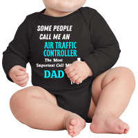 Trending Air Traffic Controller Long Sleeve Baby Bodysuit | Artistshot