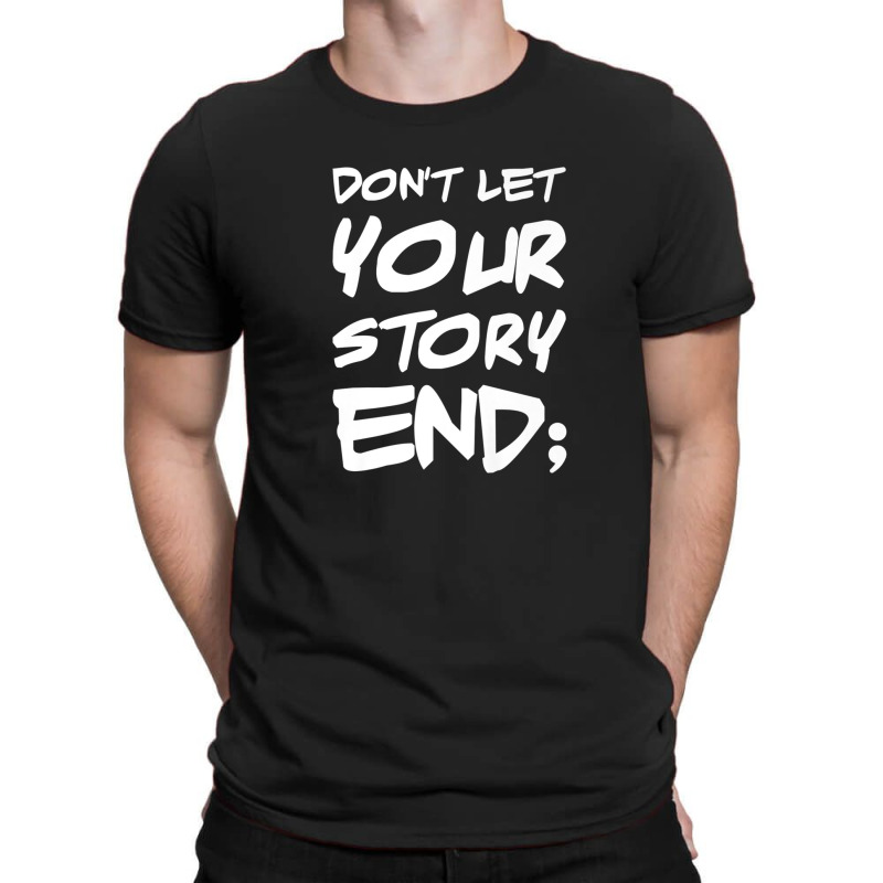 Don't Let Your Story End Retro Mental Health Awareness Month T-shirt | Artistshot