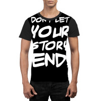 Don't Let Your Story End Retro Mental Health Awareness Month Graphic T-shirt | Artistshot