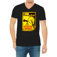 Hot Trend Save Energy And Water - Original Vintage Polish People's Rep V-neck Tee | Artistshot