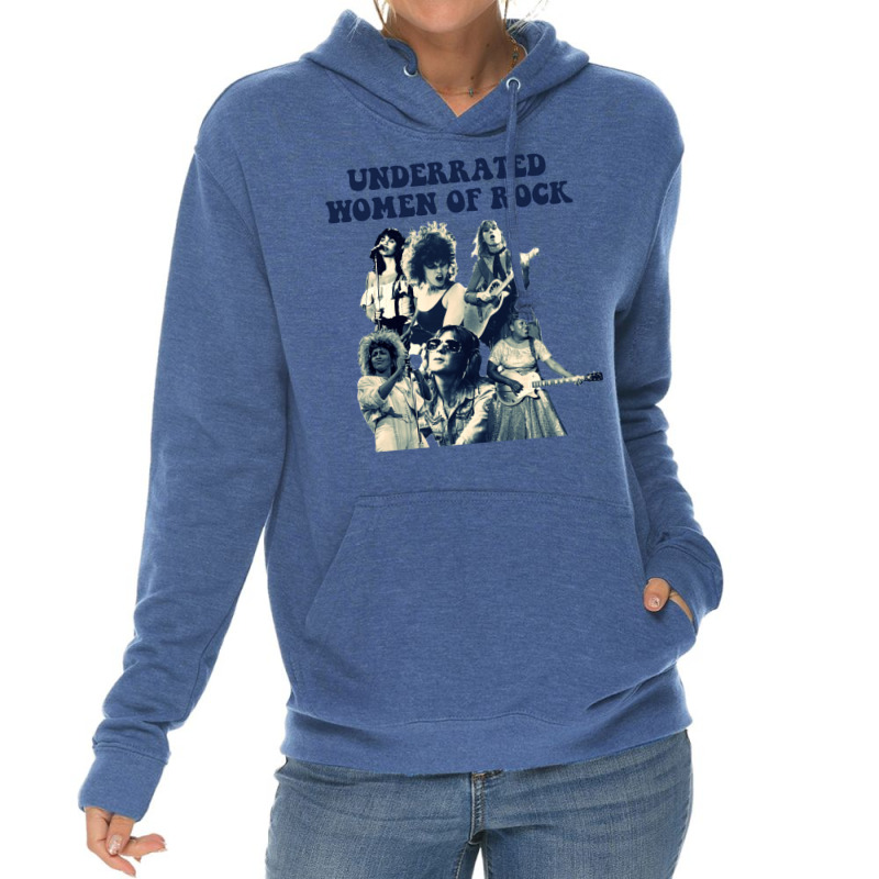 Underrated Women Of Rock Classic  Aesthetic Lightweight Hoodie | Artistshot