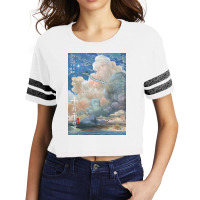 Spirited Away Poster   Studio Ghibli Scorecard Crop Tee | Artistshot