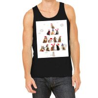 Cat Christmas Lovely Cats Christmas Tree Costume Tank Top | Artistshot