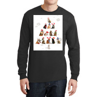 Cat Christmas Lovely Cats Christmas Tree Costume Long Sleeve Shirts | Artistshot