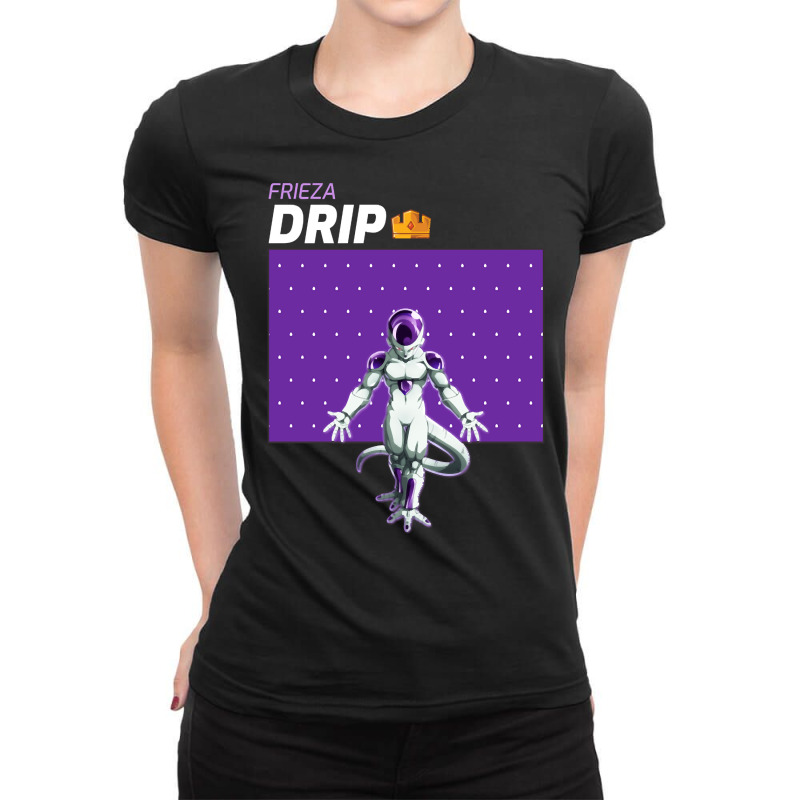 Hot Trend Anime Frieza Lover Ladies Fitted T-Shirt by bummercaught | Artistshot