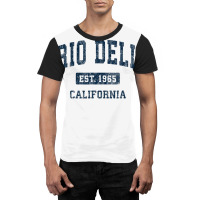 Rio Dell California Ca Vintage Athletic Sports Design Graphic T-shirt | Artistshot