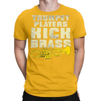 Trumpet Player Kick Brass Classic  Nostalgia T-shirt | Artistshot