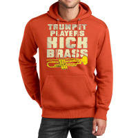 Trumpet Player Kick Brass Classic  Nostalgia Unisex Hoodie | Artistshot