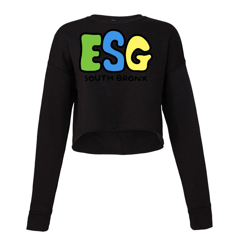 Esg South Bronx 70s Hip Hop Punk Tribute Cropped Sweater by bepinobstn | Artistshot