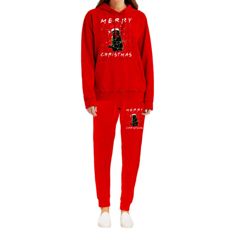 Christmas Cat For Men Funny Cat Christmas Pajama Decoration Hoodie & Jogger set by Hugo M Garney | Artistshot