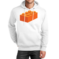 Building Blocks That Lock   Orange & Teal Unisex Hoodie | Artistshot