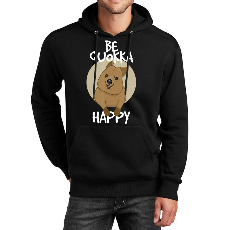 Trending Be Quokka Happy Happiest Animal Cute Unisex Hoodie | Artistshot