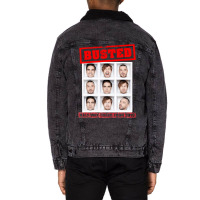 Busted Tour 2019 Active Tshirt Travel Unisex Sherpa-lined Denim Jacket | Artistshot