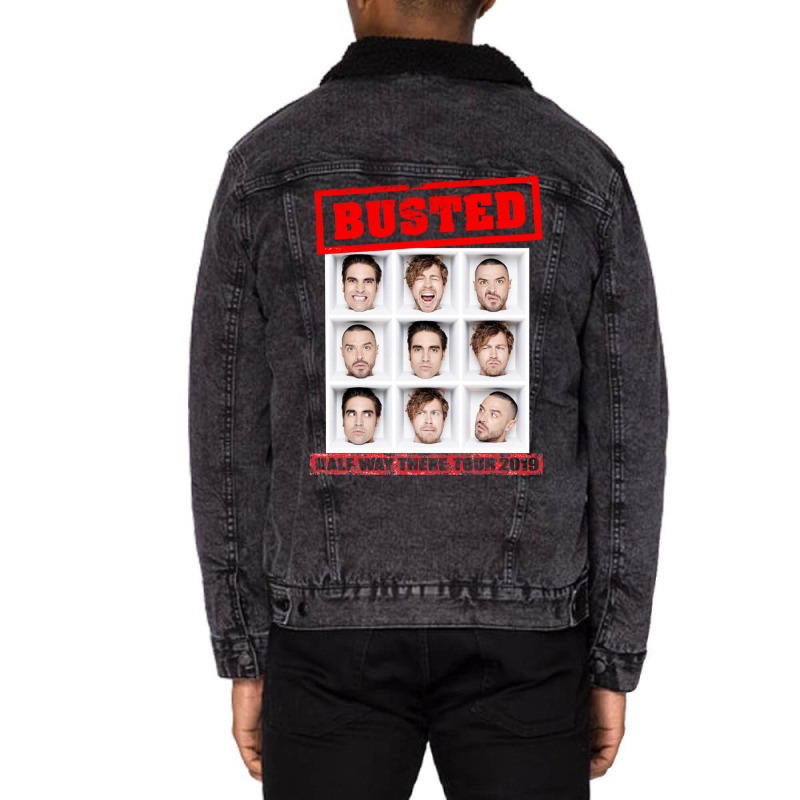 Busted Tour 2019 Active Tshirt Travel Unisex Sherpa-Lined Denim Jacket by mesapehozajc | Artistshot