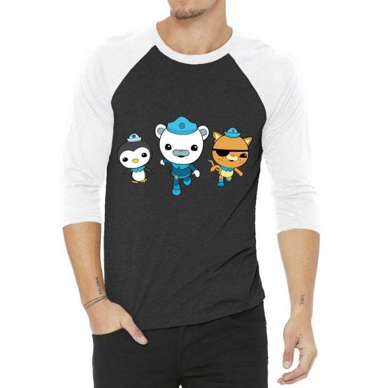 Limited Edition Octonauts Design 3/4 Sleeve Shirt by yumgaugeteuda | Artistshot