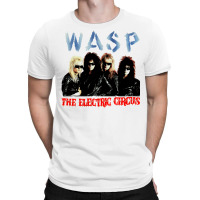 Wasp 1987 The Electric Circus Tour Concert Classic  Nostalgia Yellow T-shirt | Artistshot