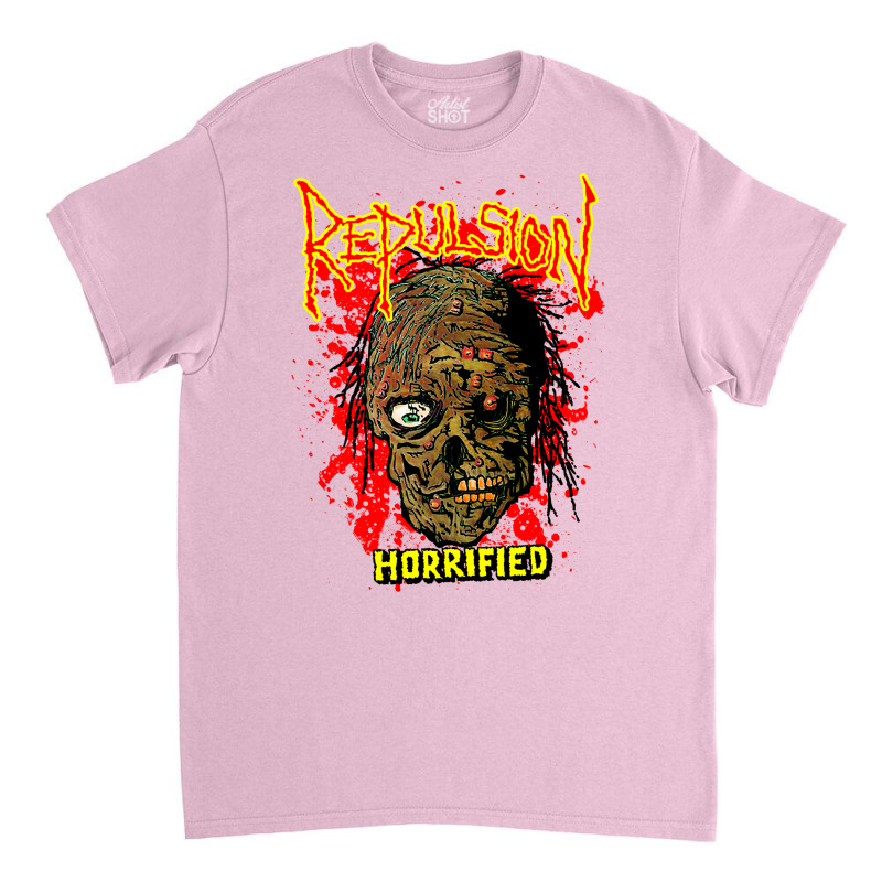 Horrified Classic T-shirt by kapoumahesov | Artistshot