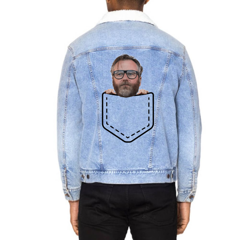 The National Matt Berninger In Your Pocket Classic T Unisex Sherpa-lined Denim Jacket | Artistshot