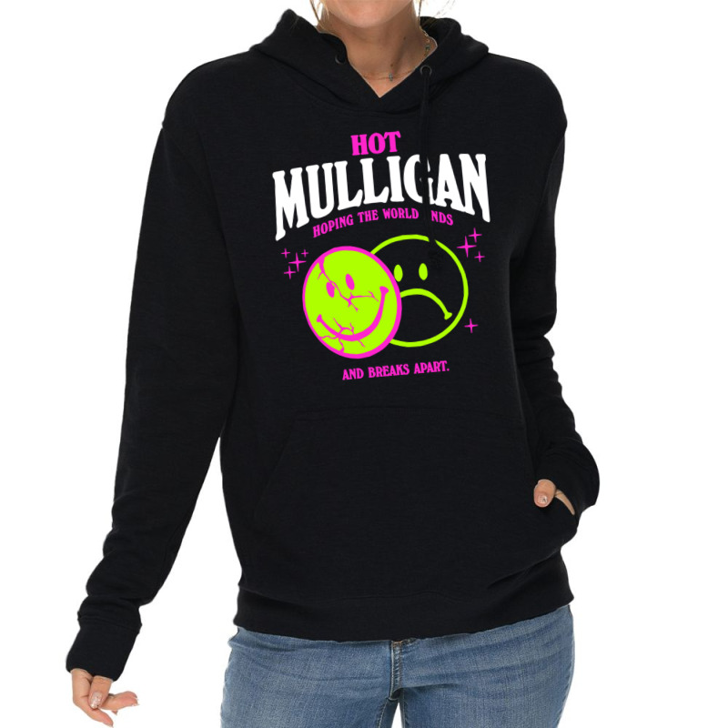 Hot Mulligan Merch Smile Shirt Lightweight Hoodie by kapoumahesov | Artistshot