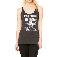 Vanilla Beans Extract Bourbon Ice Cream Paste Powder T Shirt Racerback Tank | Artistshot