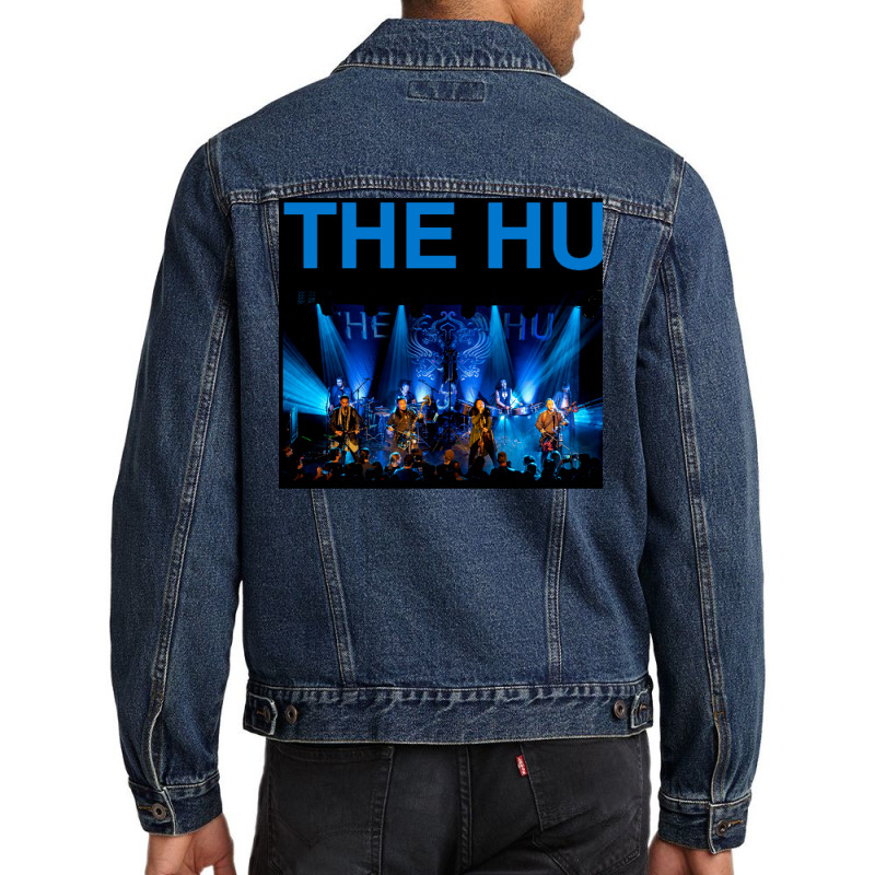 Huhuhu Blue Men Denim Jacket by kapoumahesov | Artistshot