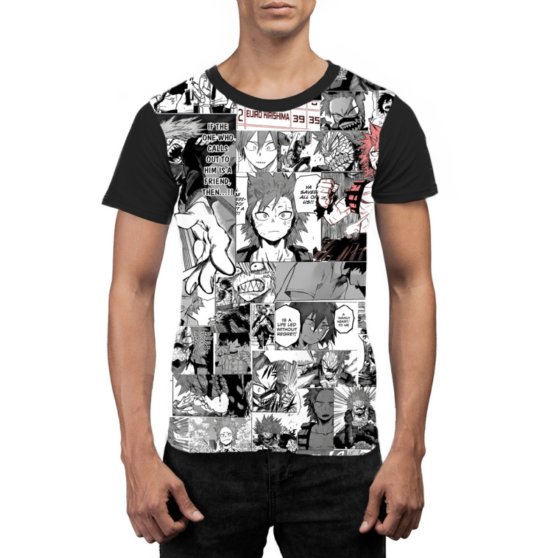 Red Riot Manly Hearted Hero Graphic T-shirt | Artistshot