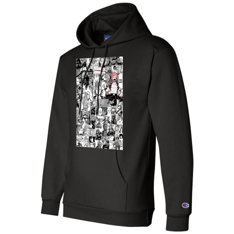 Red Riot Manly Hearted Hero Champion Hoodie | Artistshot