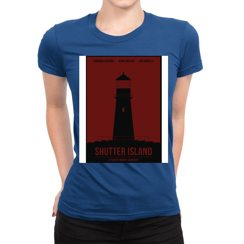 Shutter Island Film Poster Ladies Fitted T-Shirt by tasalanolleh | Artistshot