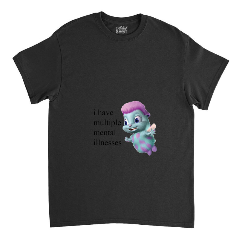 Bibble Mental Illness Rights Classic T-shirt | Artistshot